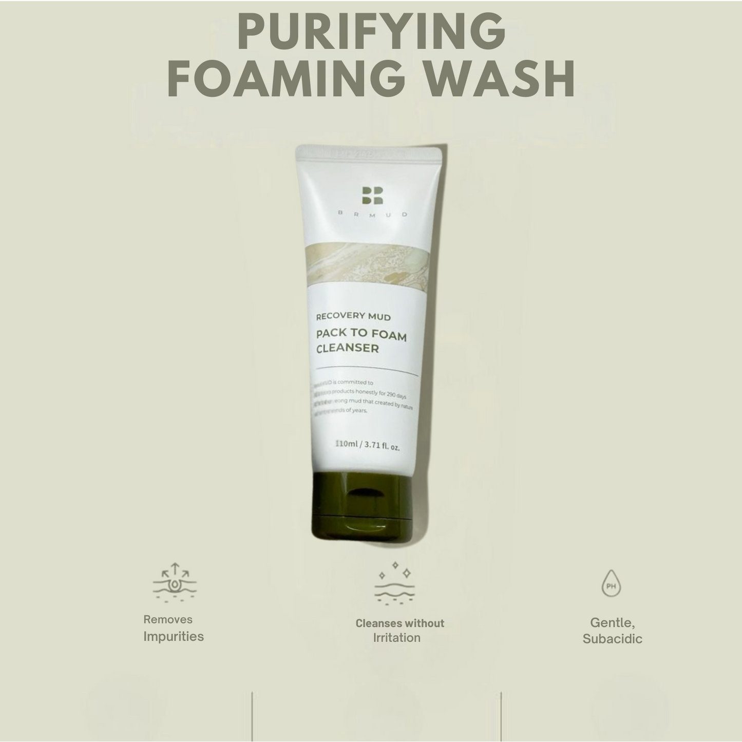 Recovery Mud Foam Cleanser