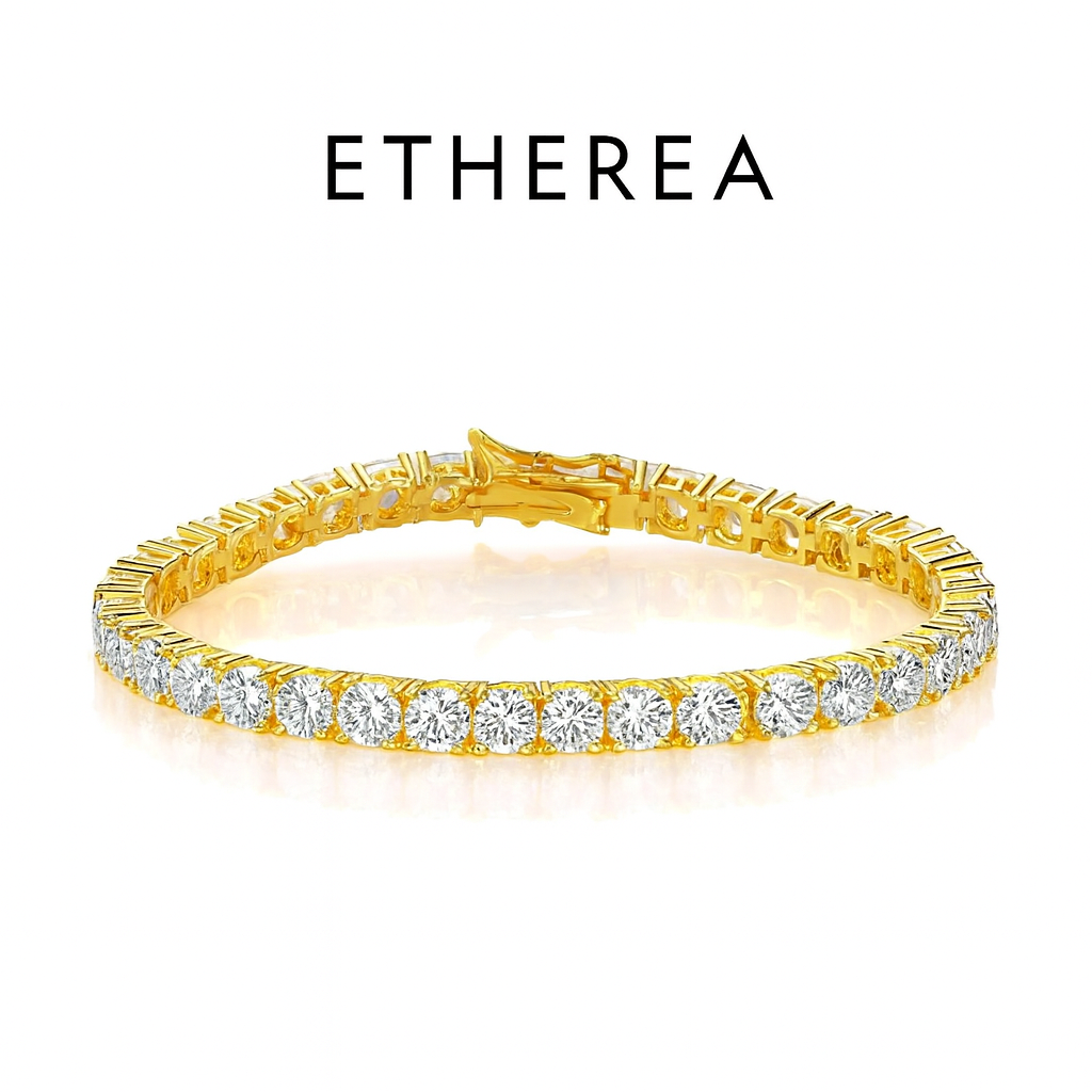 ETHEREA® Moissanite Tennis Bracelet