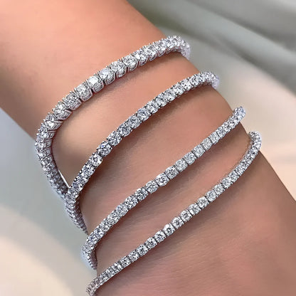 ETHEREA® Moissanite Tennis Bracelet