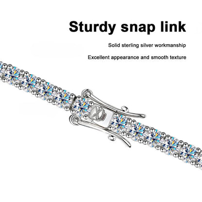ETHEREA® Moissanite Tennis Bracelet